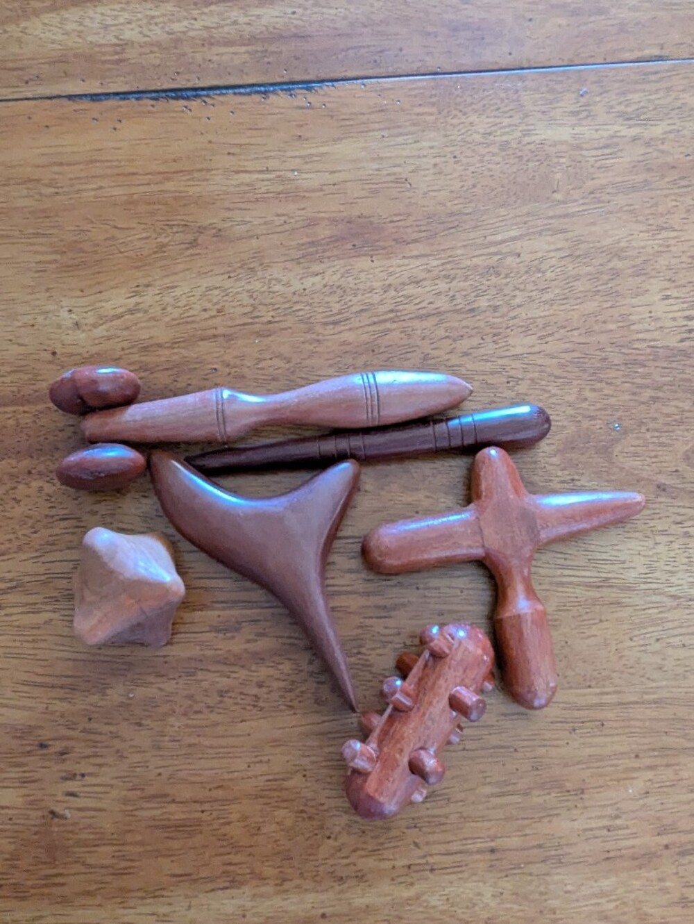 Handcrafted Wooden Massage Tools - Picture 2 of 3